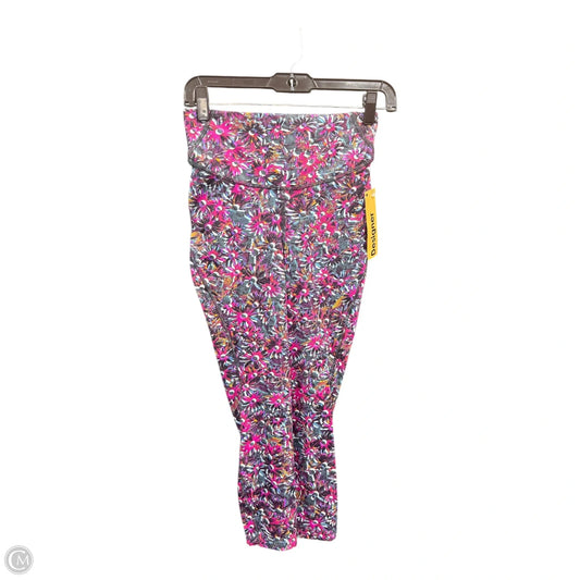 Athletic Leggings By Lululemon In Floral Print, Size: 6