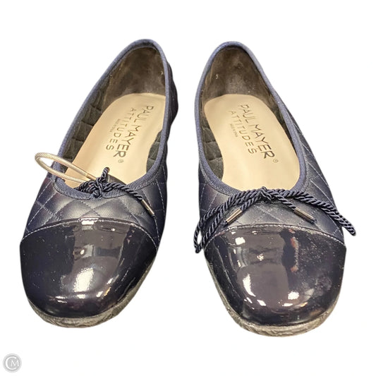 Shoes Flats By Clothes Mentor In Navy, Size: 7