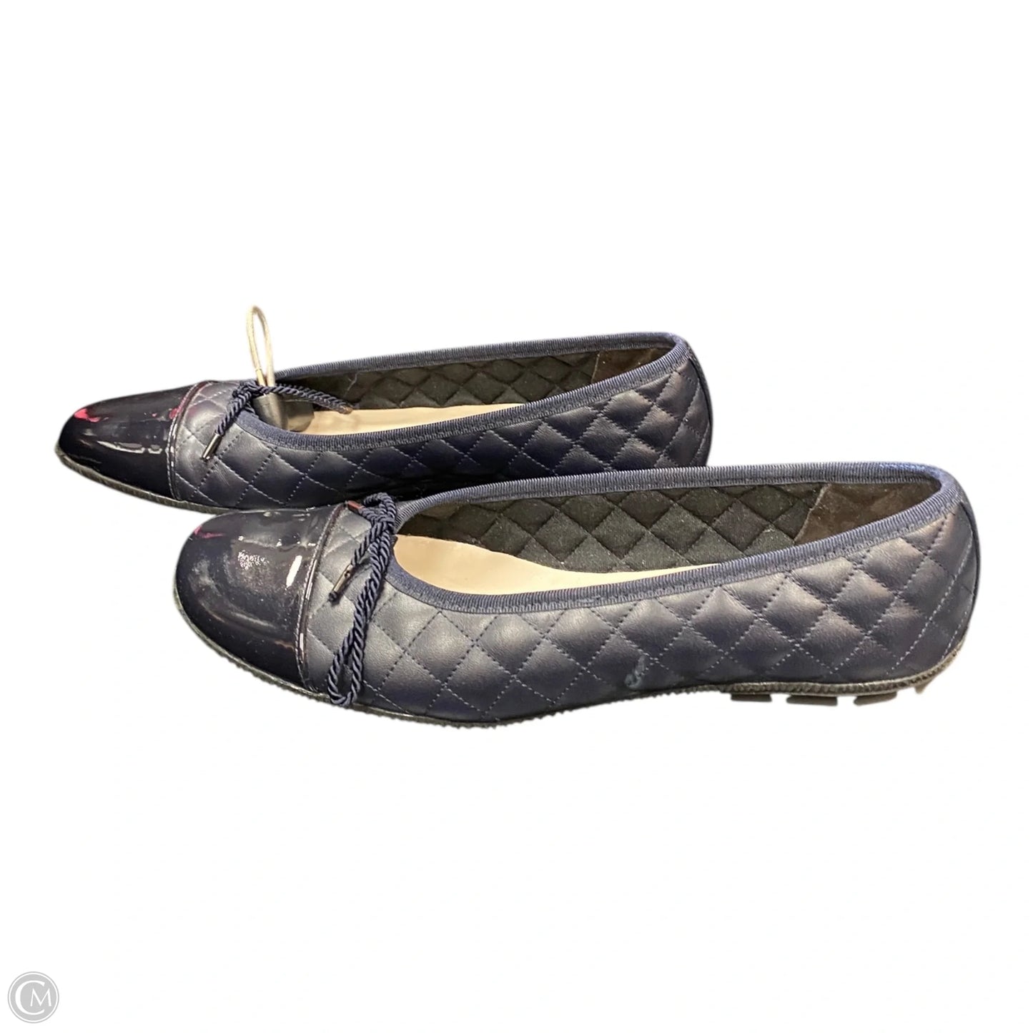 Shoes Flats By Clothes Mentor In Navy, Size: 7
