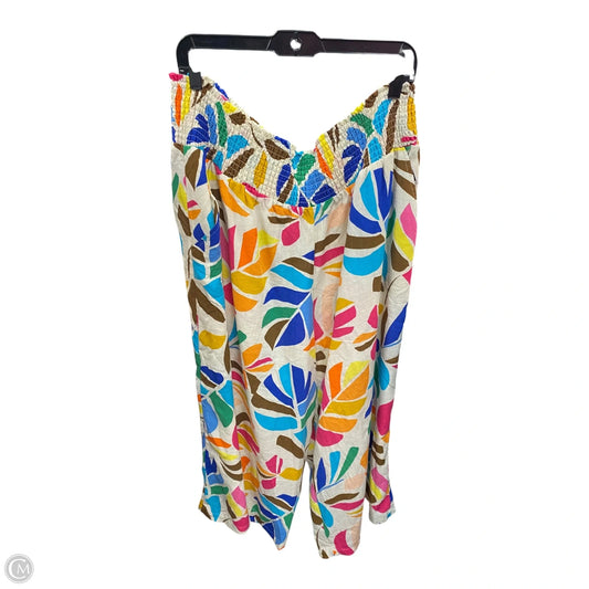 Pants Linen By Target-designer In Multi-colored, Size: 2x