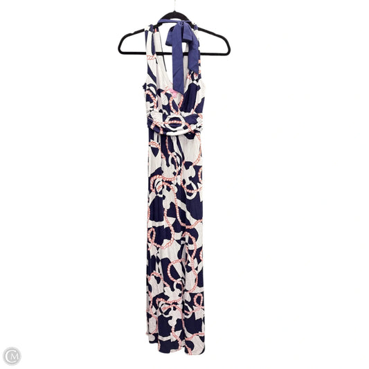Dress Designer By Lilly Pulitzer In Blue & Orange, Size: Xs