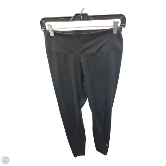 Athletic Leggings By Nike Apparel In Black, Size: M