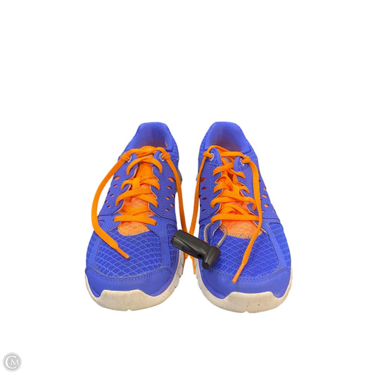 Shoes Athletic By Nike In Blue & Orange, Size: 7.5