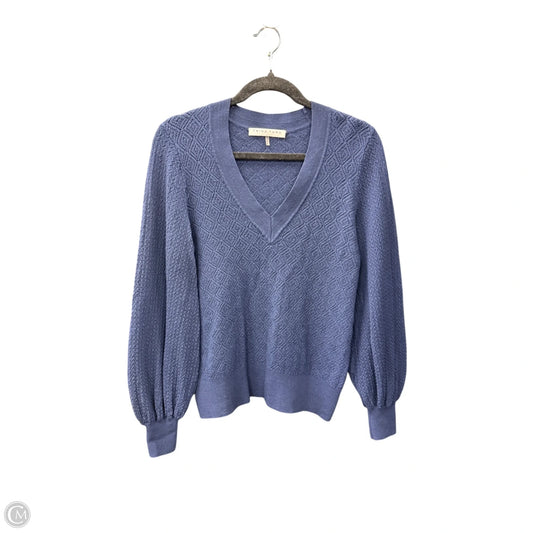 Sweater By Trina Turk In Blue, Size: L