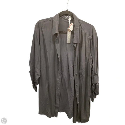 Blouse Long Sleeve By Velvet Heart In Black, Size: 2x