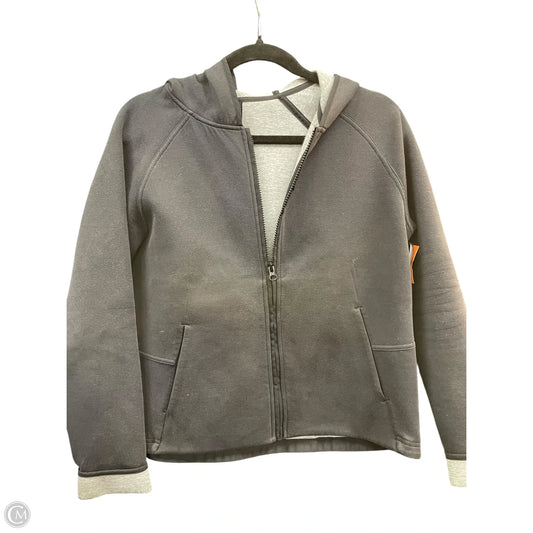 Athletic Jacket By Lululemon In Grey, Size: 8