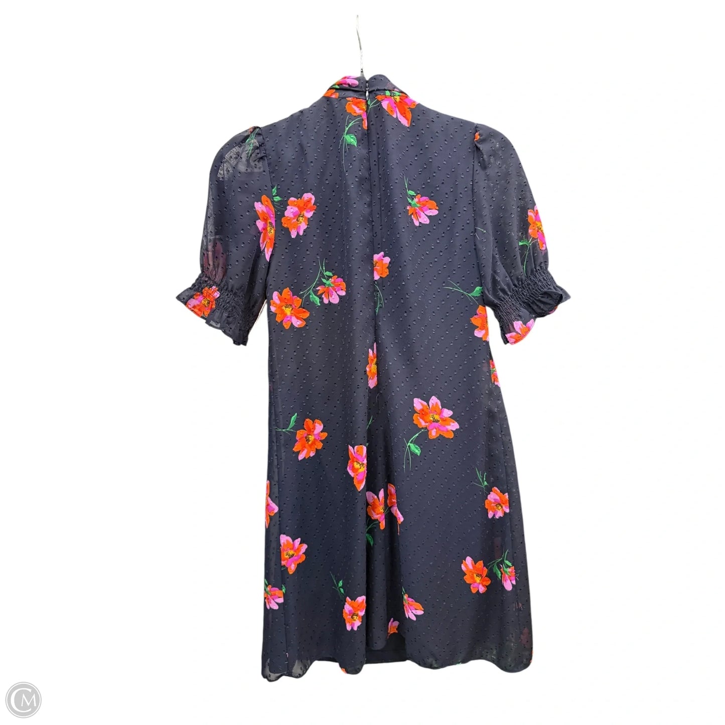 Dress Casual Short By Dkny In Blue & Pink, Size: 2