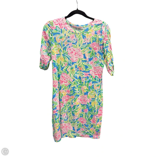 Dress Designer By Lilly Pulitzer In Blue & Pink, Size: S