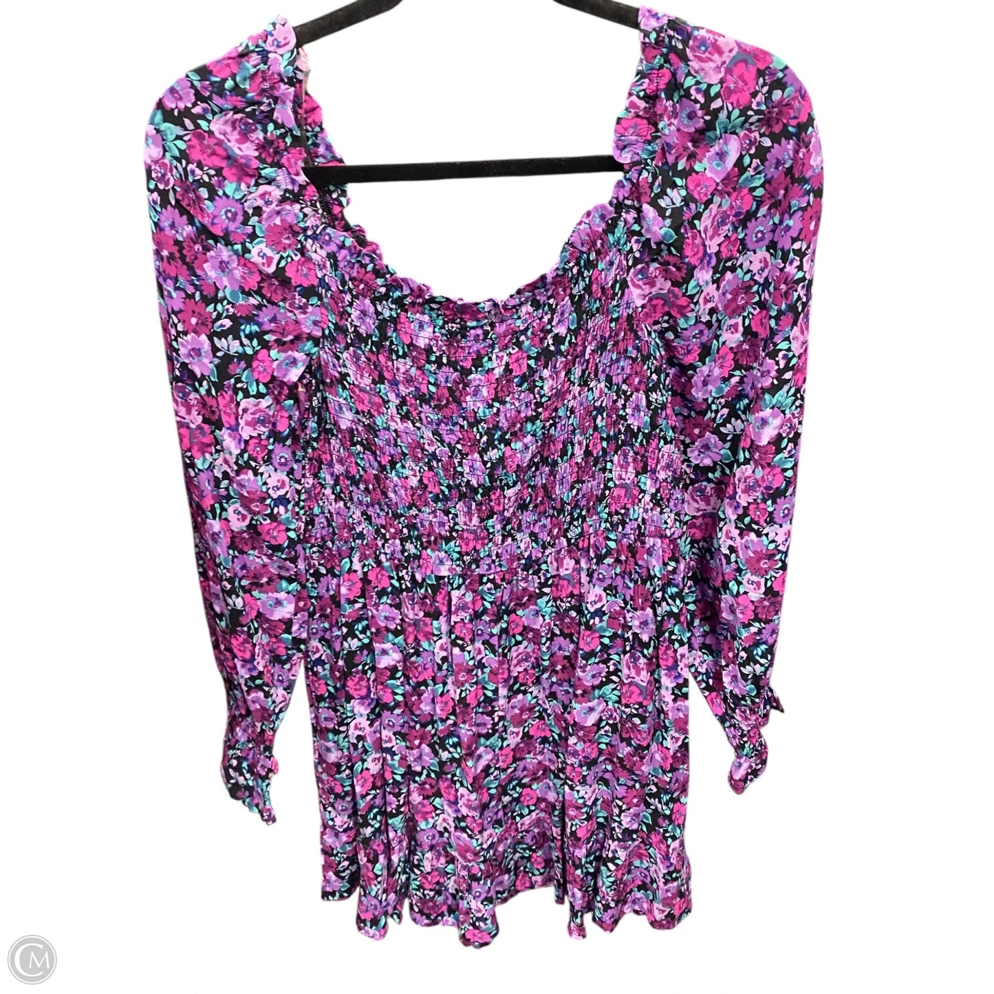 Dress Casual Short By Wild Fable In Pink & Purple, Size: M