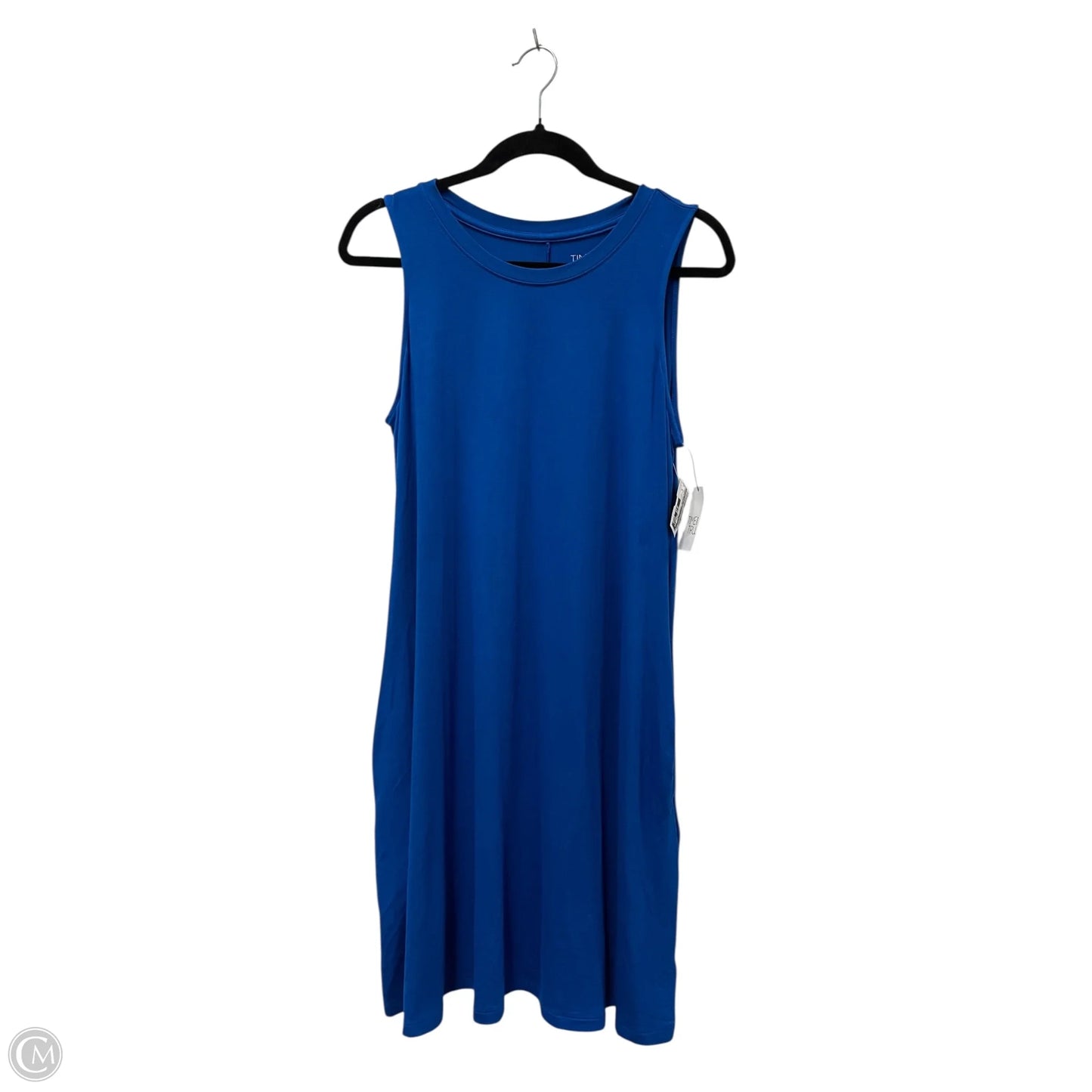 Dress Casual Short By Time And Tru In Blue, Size: L