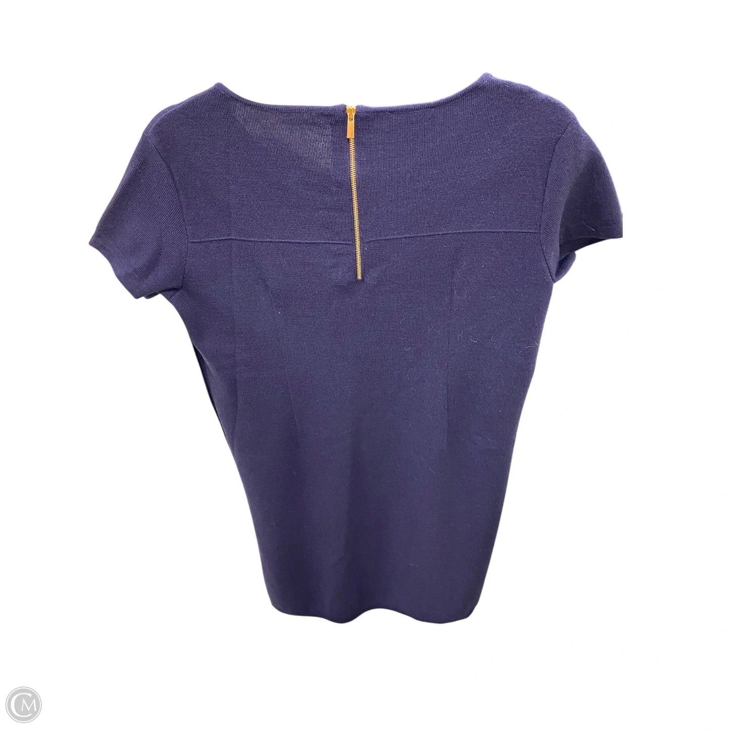Dress Designer By Escada In Navy, Size: S