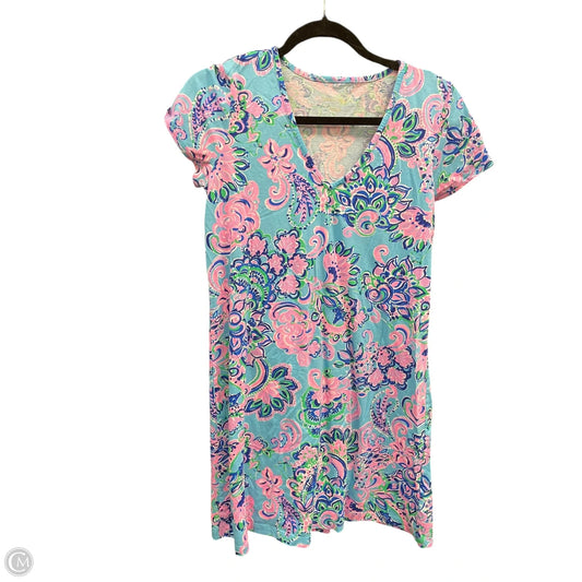 Dress Designer By Lilly Pulitzer In Blue & Pink, Size: S