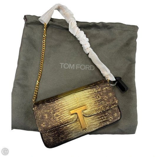Crossbody Luxury Designer By Tom Ford, Size: Small