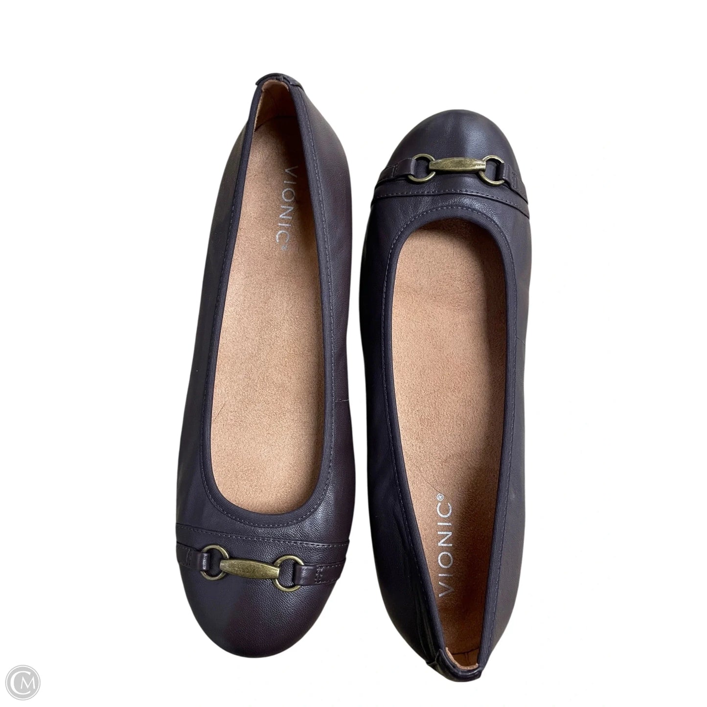Shoes Flats By Vionic In Brown, Size: 11