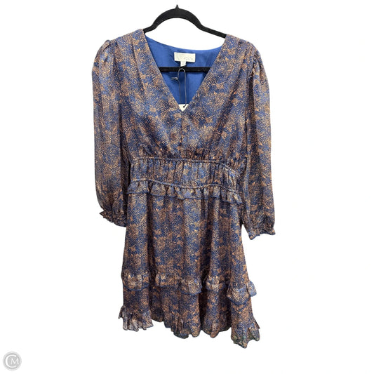 Dress Casual Short By Pinch In Blue & Orange, Size: M