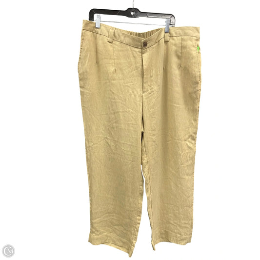 Pants Wide Leg By A New Day In Tan, Size: 18
