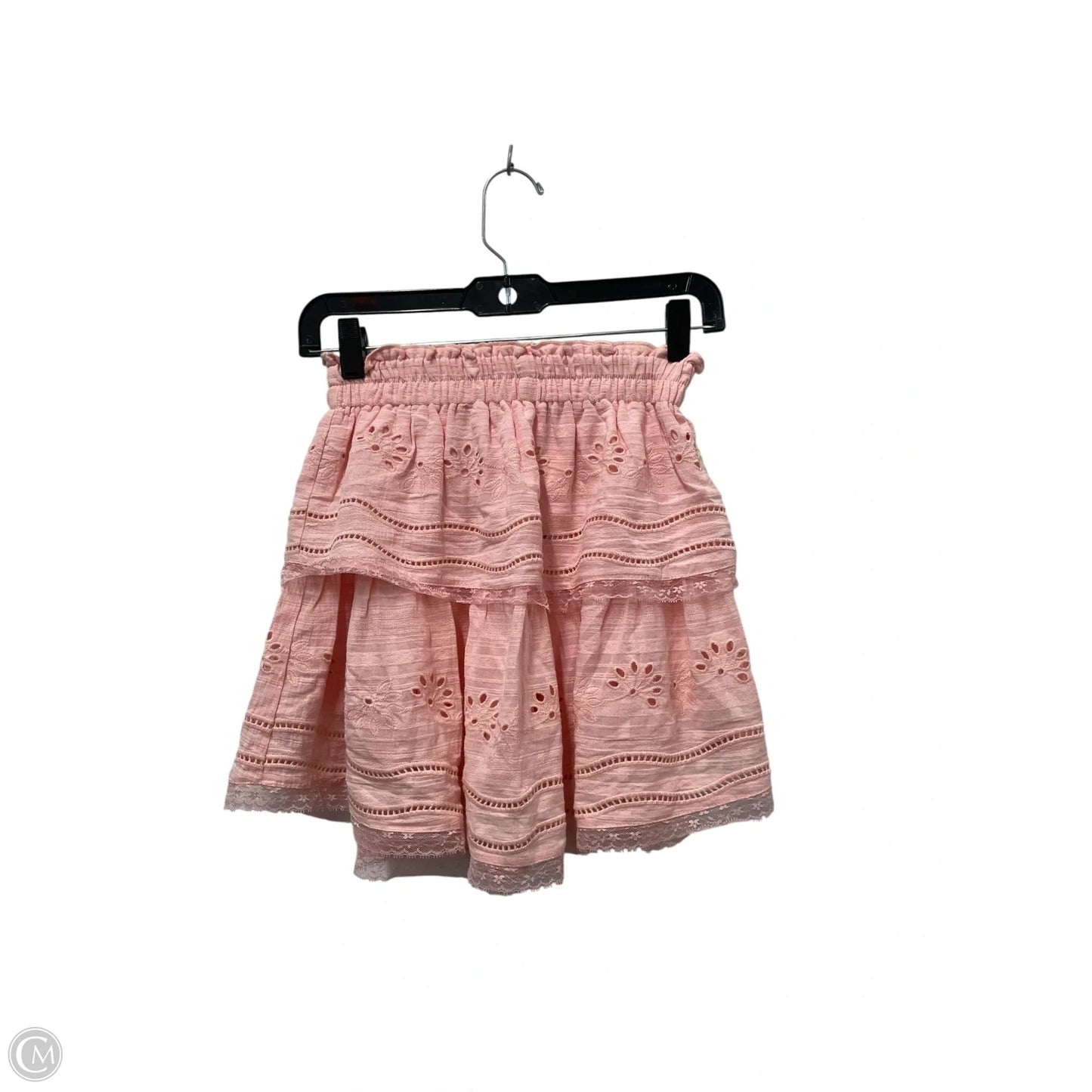 Skirt Mini & Short By Francesca’s In Peach, Size: Xs