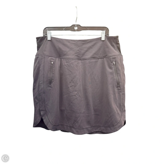 Athletic Skirt By Athleta In Black, Size: Xl