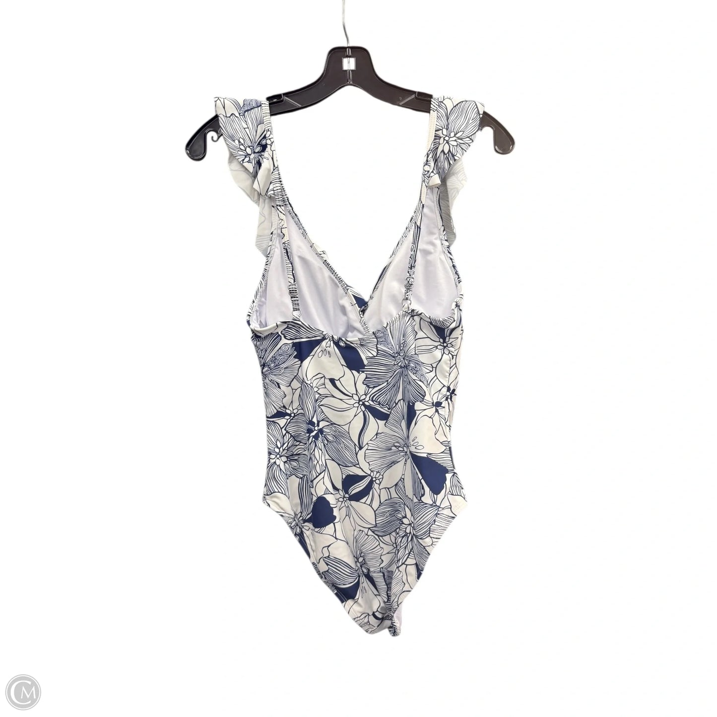 Swimsuit By Stella Parker In Blue & White, Size: M