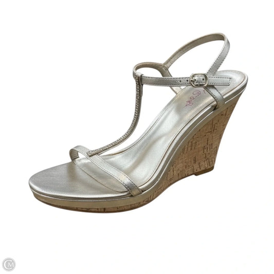 Sandals Designer By Lilly Pulitzer In Gold, Size: 9.5