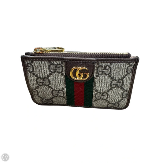 Id/card Holder Luxury Designer By Gucci, Size: Small