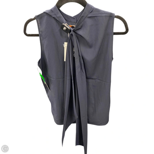 Blouse Designer By Tory Burch In Navy, Size: 6