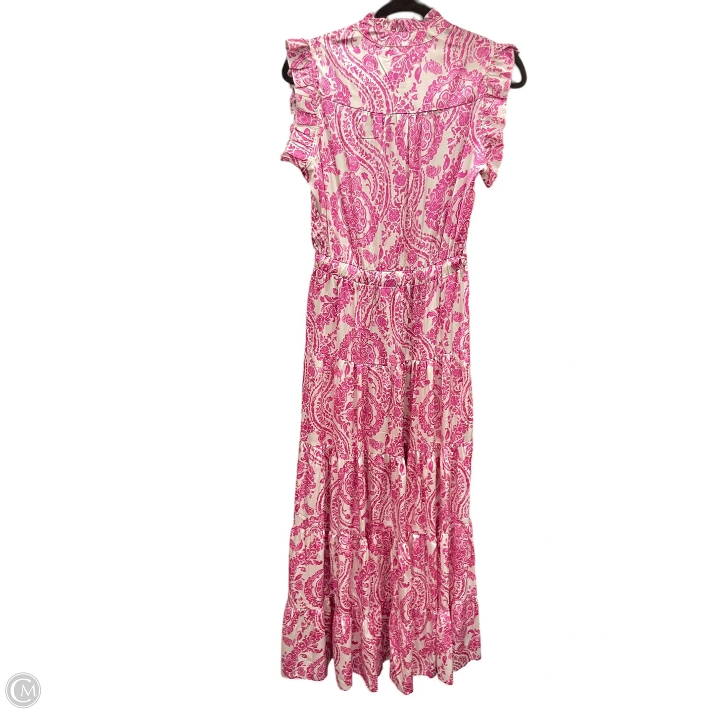 Dress Casual Maxi By Pinch In Pink & White, Size: S