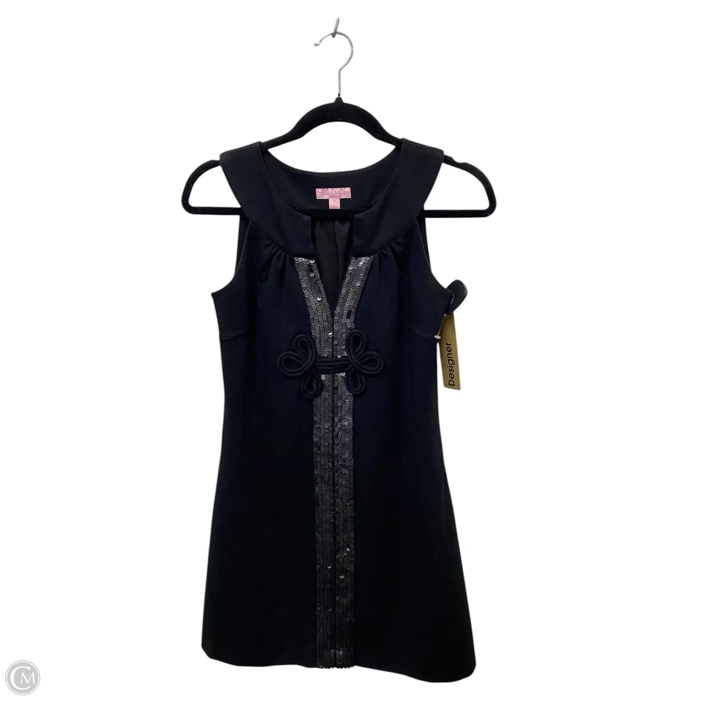 Dress Designer By Lilly Pulitzer In Black, Size: 0
