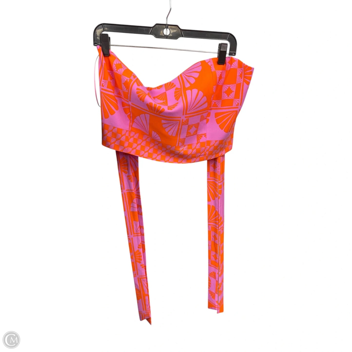 Blouse Sleeveless By Clothes Mentor In Orange & Purple, Size: Xl
