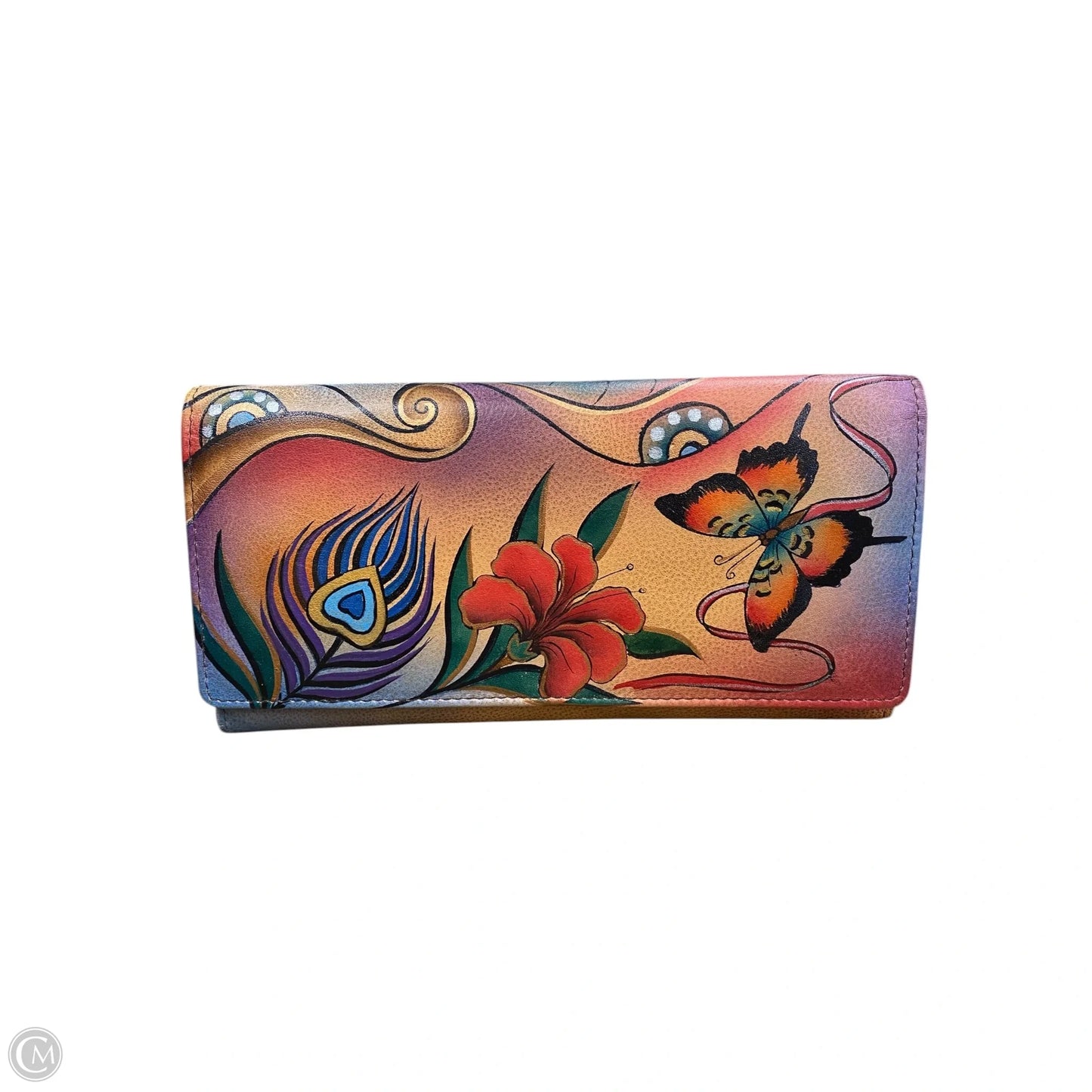 Wallet By Anuschka, Size: Large