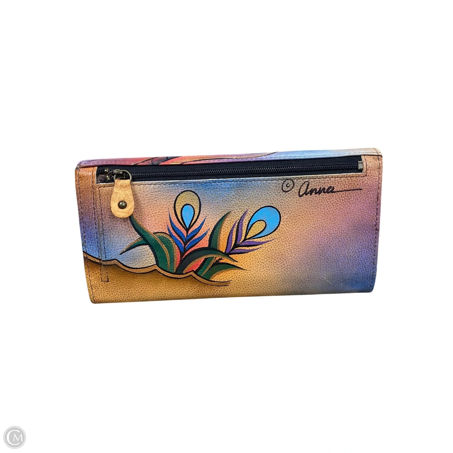 Wallet By Anuschka, Size: Large