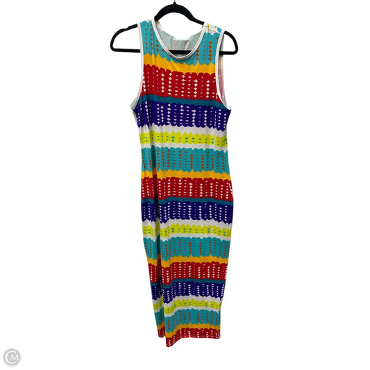 Dress Casual Maxi By Cme In Purple & Red, Size: L