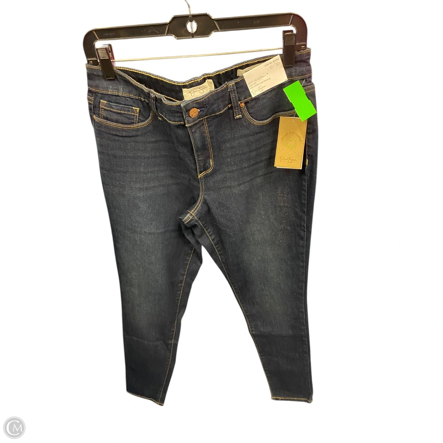 Jeans Skinny By Jessica Simpson In Blue Denim, Size: 10