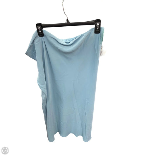 Skirt Maxi By Time And Tru In Blue, Size: 3x