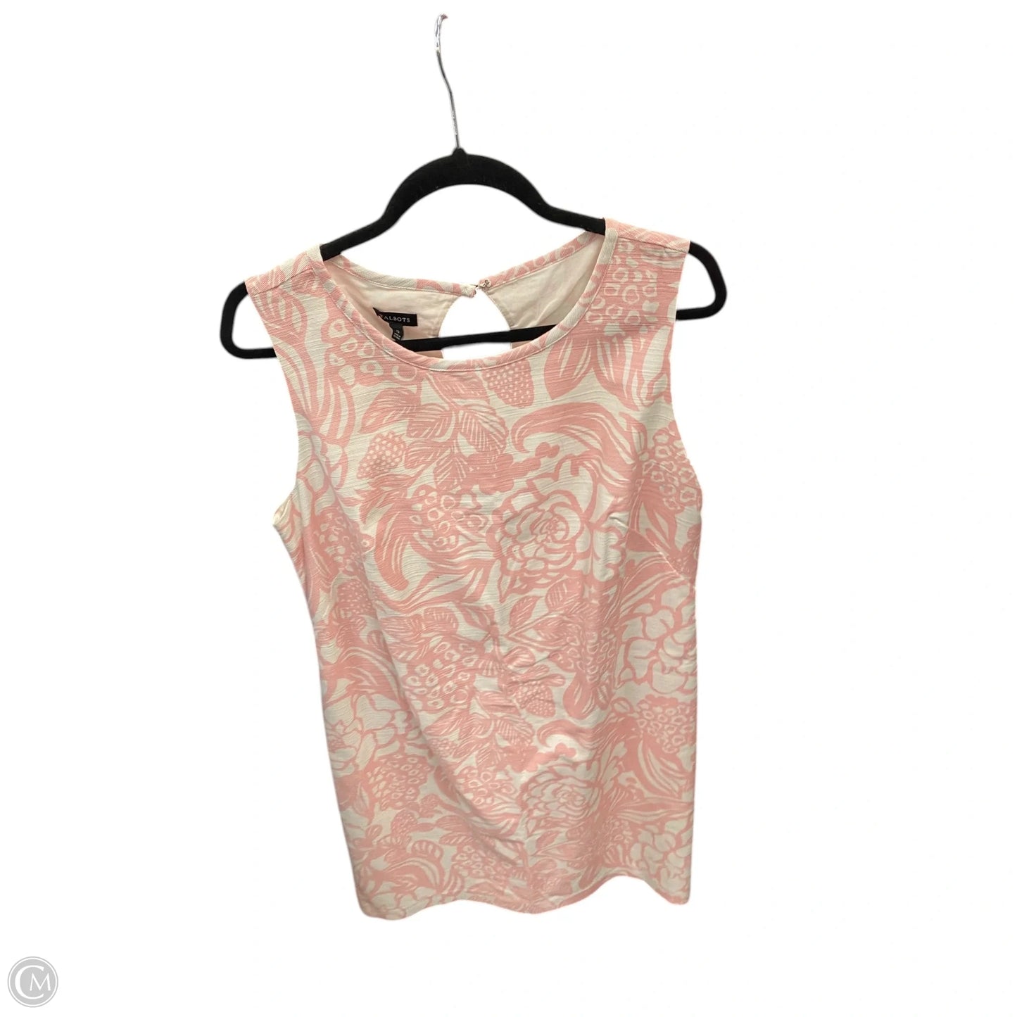 Dress Casual Short By Talbots In Pink & White, Size: 12