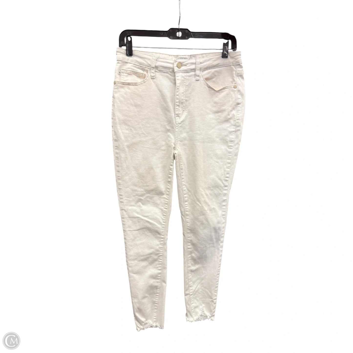 Jeans Skinny By Judy Blue In White, Size: 8