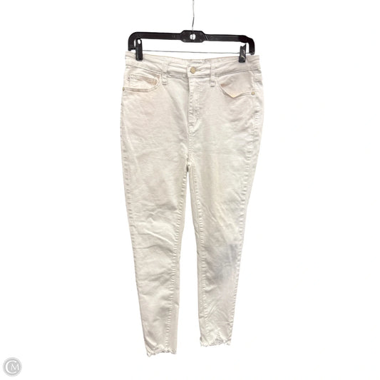 Jeans Skinny By Judy Blue In White, Size: 8