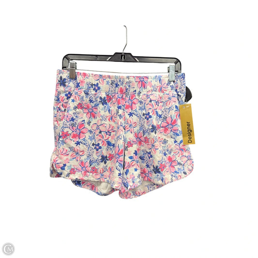 Shorts Designer By Lilly Pulitzer In Blue & Pink, Size: M