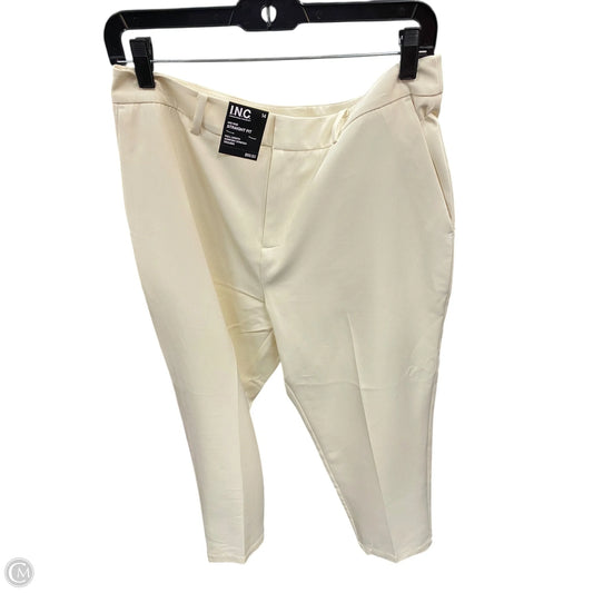 Pants Dress By Inc In Cream, Size: 14