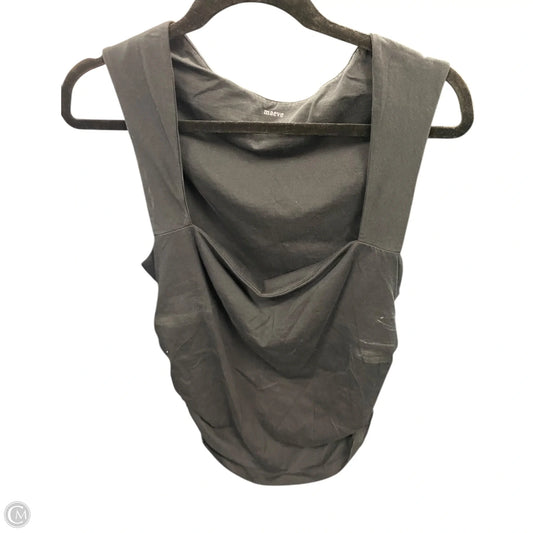 Top Sleeveless By Maeve In Black, Size: L