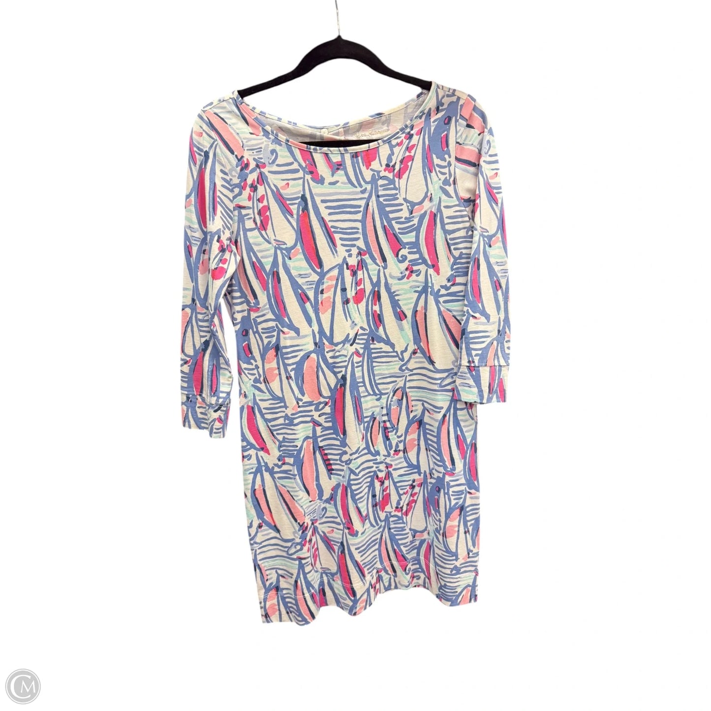 Dress Designer By Lilly Pulitzer In Blue & Pink, Size: S
