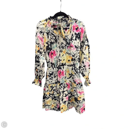 Dress Casual Short By Lauren By Ralph Lauren In Black & Pink, Size: 0