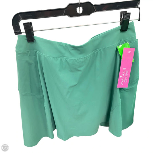 Athletic Skirt By Peter Millar In Green, Size: Xs