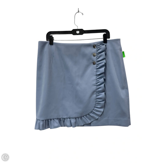 Skirt Designer By Tory Burch In Blue, Size: 14