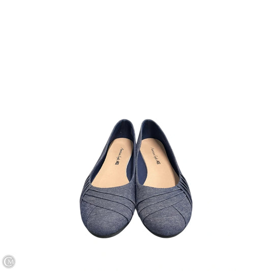 Shoes Flats By American Eagle In Blue Denim, Size: 5.5