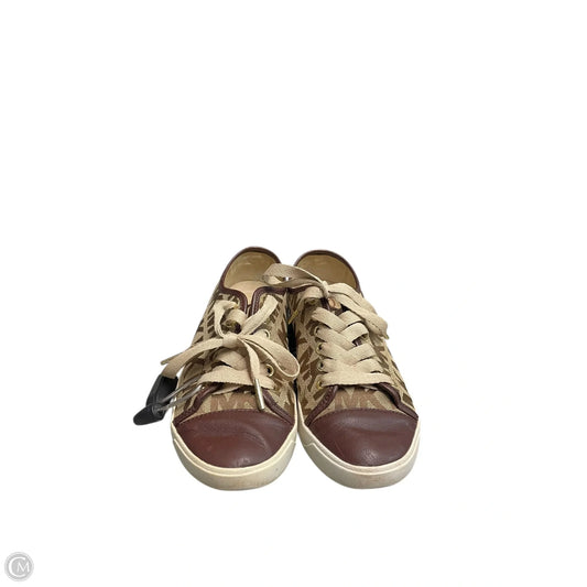 Shoes Designer By Michael Kors In Brown, Size: 6