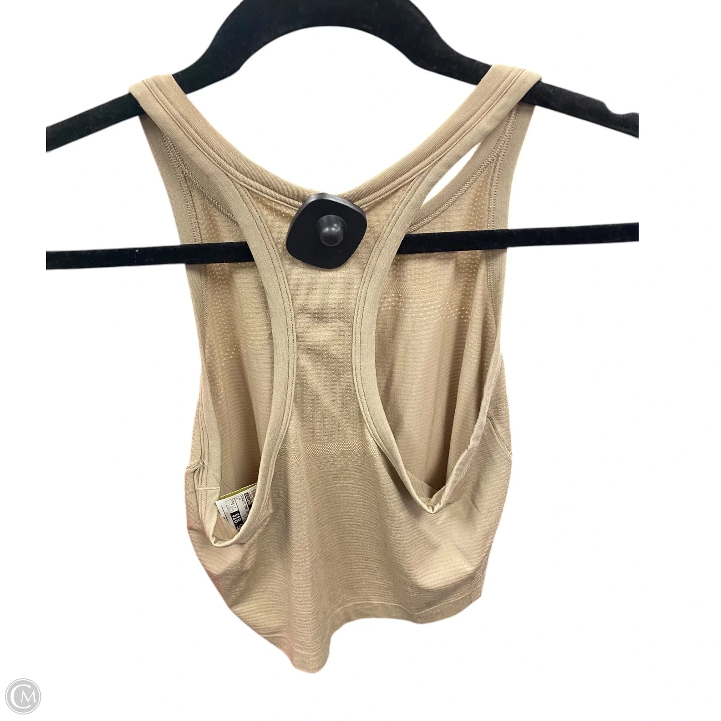 Athletic Tank Top By Lululemon In Tan, Size: 8