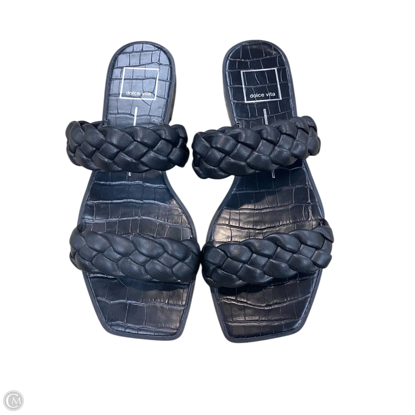 Sandals Flats By Dolce Vita In Black, Size: 7.5