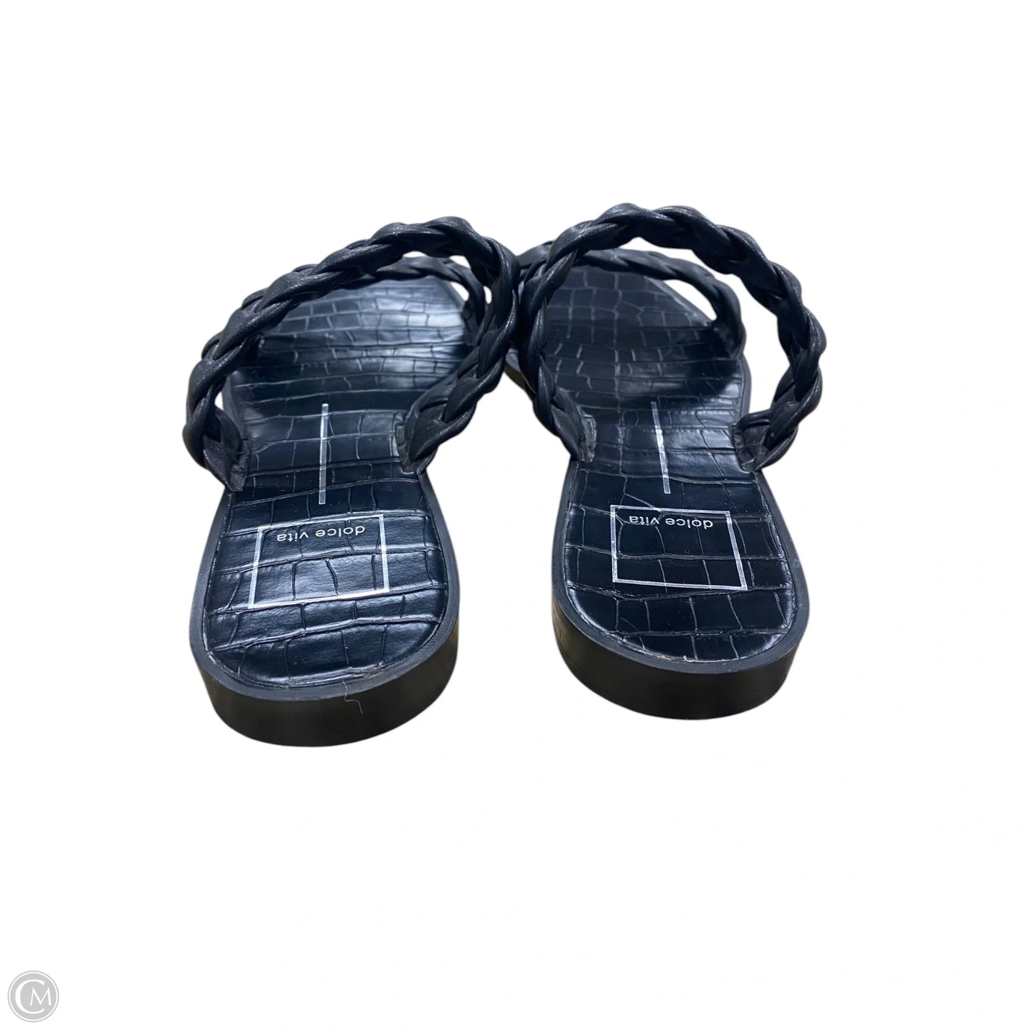 Sandals Flats By Dolce Vita In Black, Size: 7.5