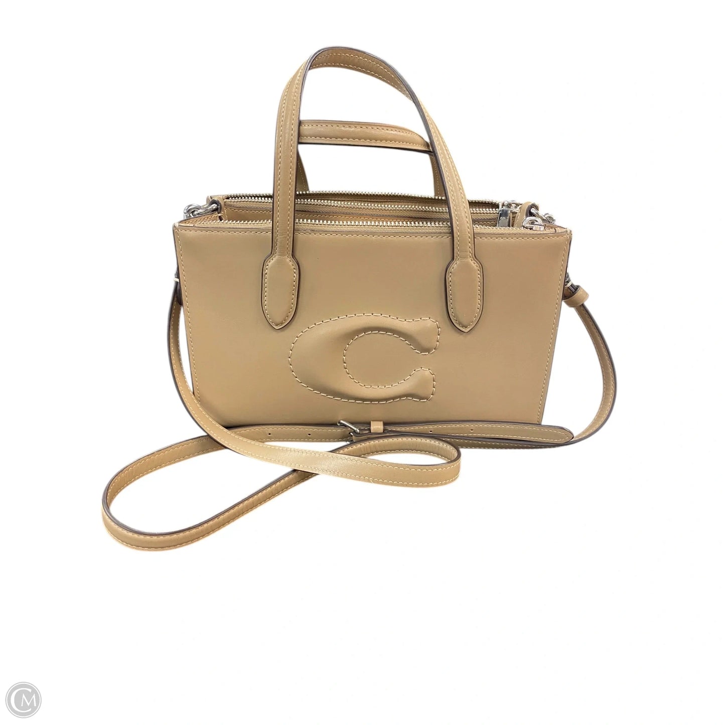 Crossbody Designer By Coach, Size: Medium